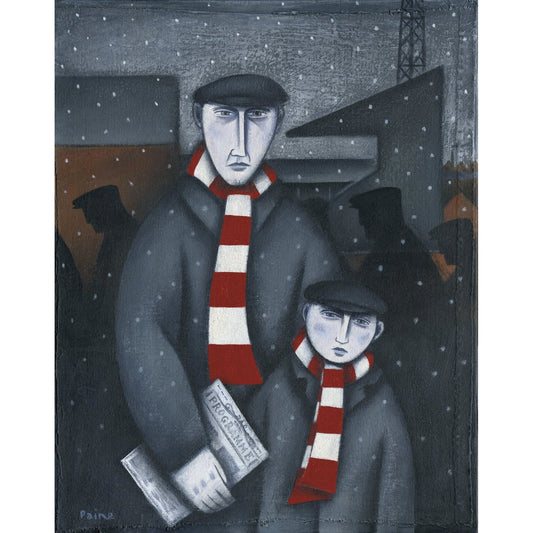 Accrington Stanley Every Saturday Ltd Edition Print by Paine Proffitt | BWSportsArt