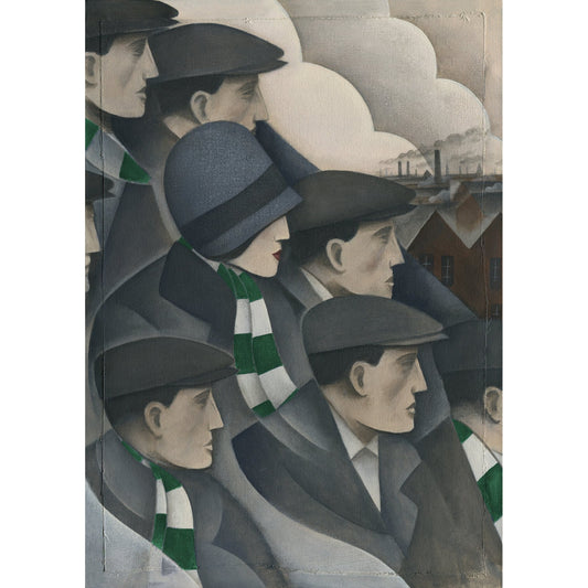 Celtic The Crowd Ltd Edition Print by Paine Proffitt | BWSportsArt