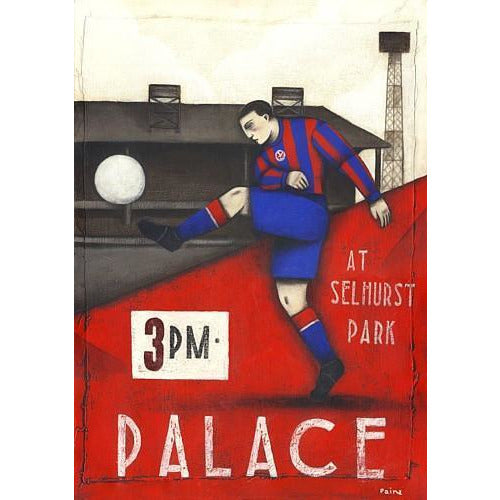 Crystal Palace 2 Ltd Edition Print by Paine Proffitt | BWSportsArt