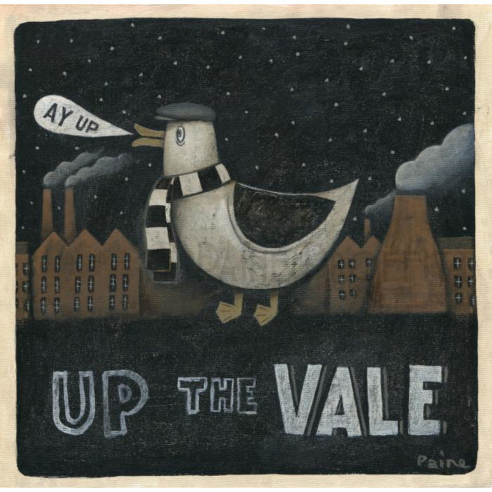 Port Vale Gift - Port Vale Ay Up Duck Ltd Edition Signed Football Print | BWSportsArt