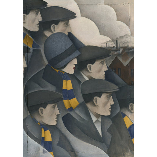 Shrewsbury Town The Crowd Ltd Edition Print by Paine Proffitt | BWSportsArt