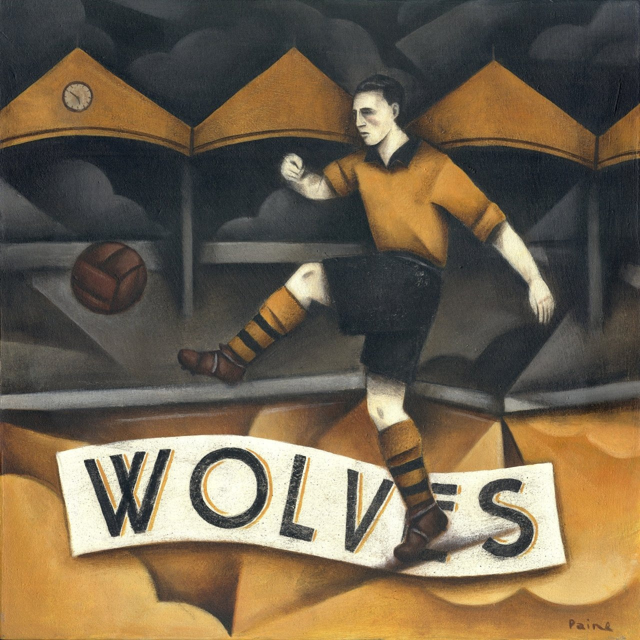 Wolves - Ltd Edition Print by Paine Proffitt | BWSportsArt